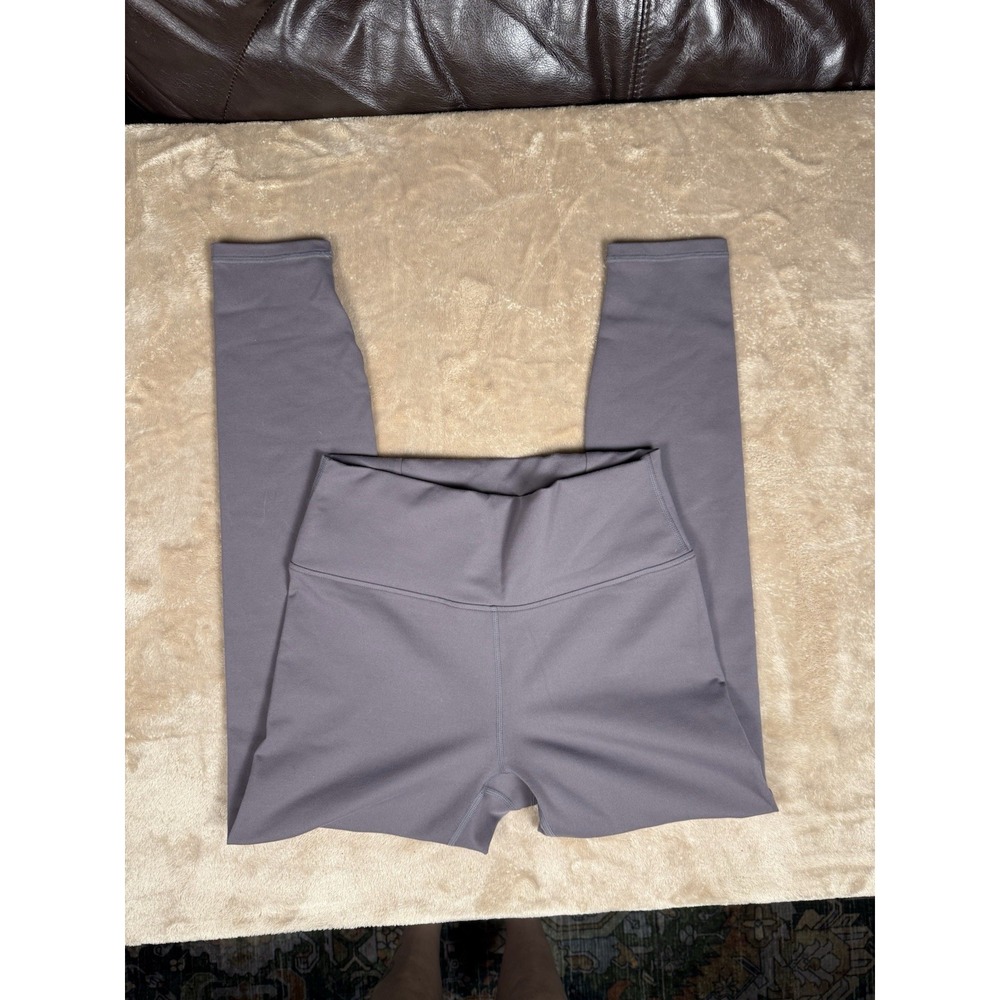 Fabletics PowerHold Gray Crisscross Waist Ankle Yoga Leggings Women's xs/s